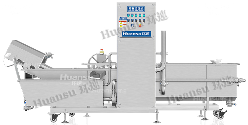 環(huán)速蔬菜清洗機(jī)，處理凈菜的好幫手