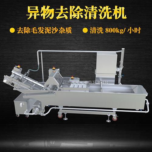 果蔬清洗機設備，氣泡清洗，清洗800kg小時
